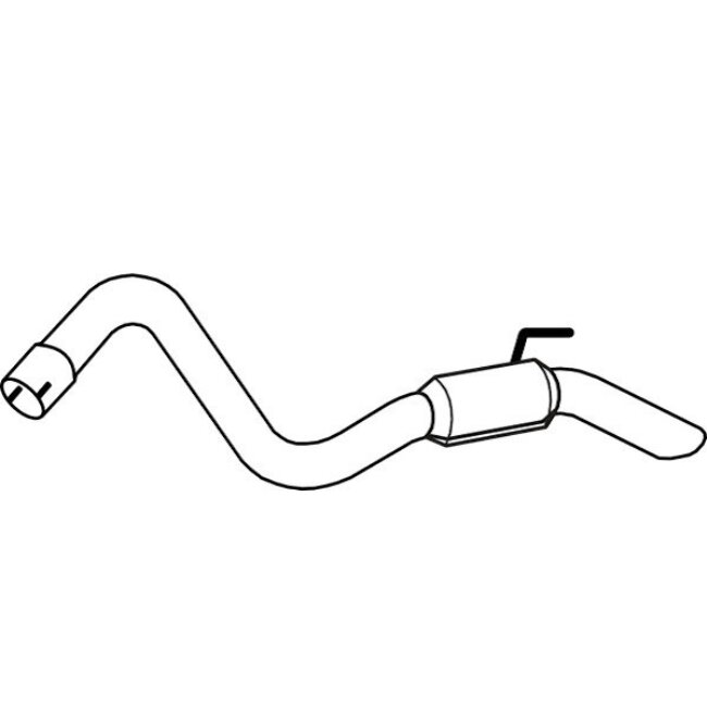 Tube D'échappement Nps N430n283