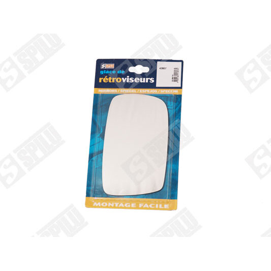 Glace De Rétroviseur Côté Conducteur Spilu 43807