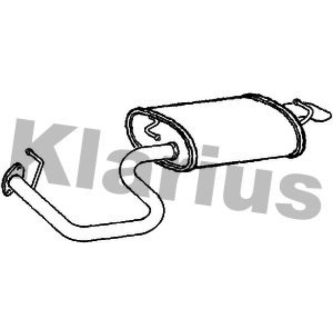 Silencieux Arrière Klarius 231428