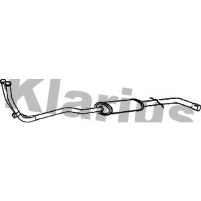 Silencieux Avant Klarius 260007