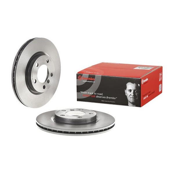 2 Disques De Frein Brembo Vernis Uv 09.b638.11
