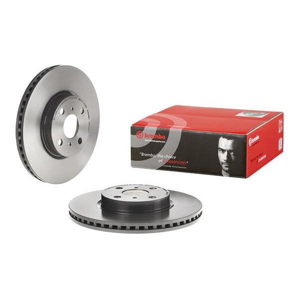 2 Disques De Frein Brembo Vernis Uv 09.a535.11