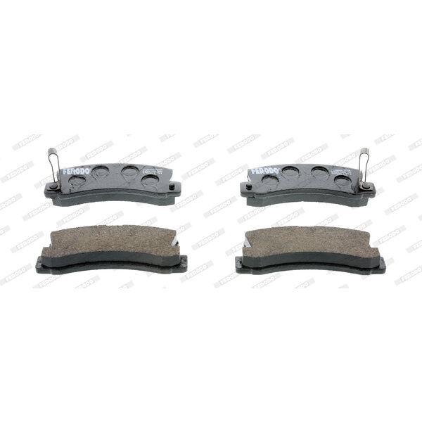 4 Plaquettes De Frein Ferodo Fdb478