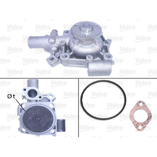 Pompe À Eau Valeo 506106