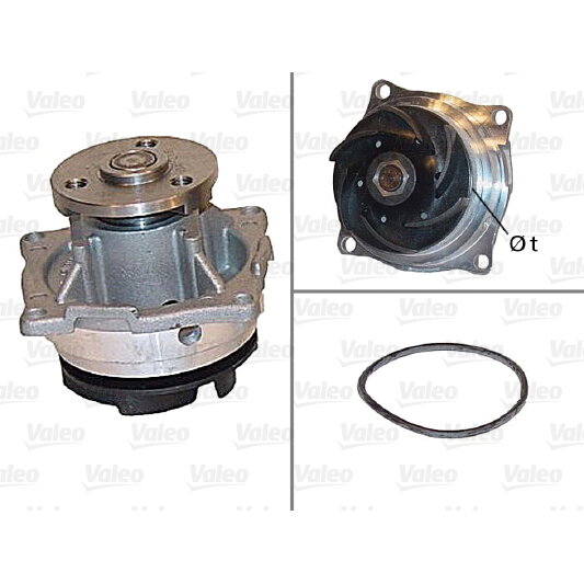 Pompe À Eau Valeo 506604