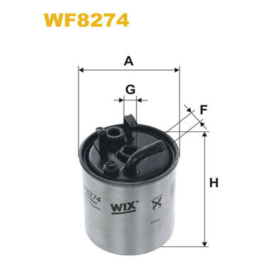 Filtre À Carburant Wix Wf8274