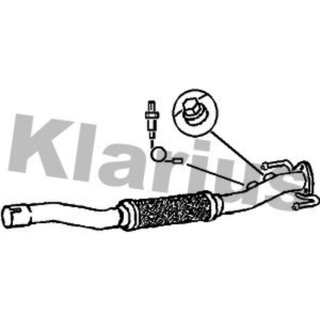 Tube D'échappement Klarius 301941