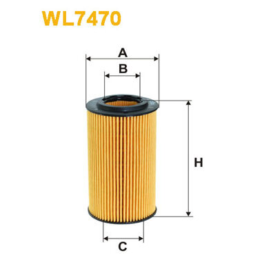 Filtre À Huile Wix Wl7470