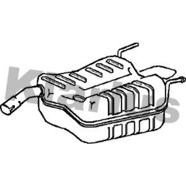 Silencieux Arrière Klarius 210930