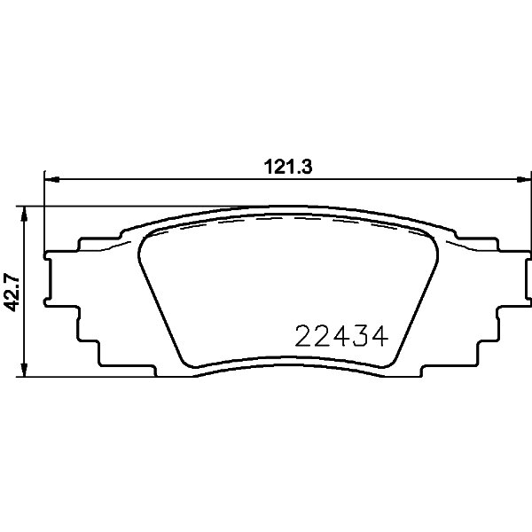 4 Plaquettes De Frein Brembo P 83 160