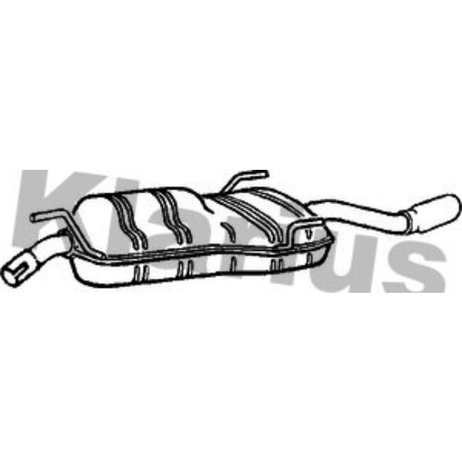 Silencieux Arrière Klarius 230783