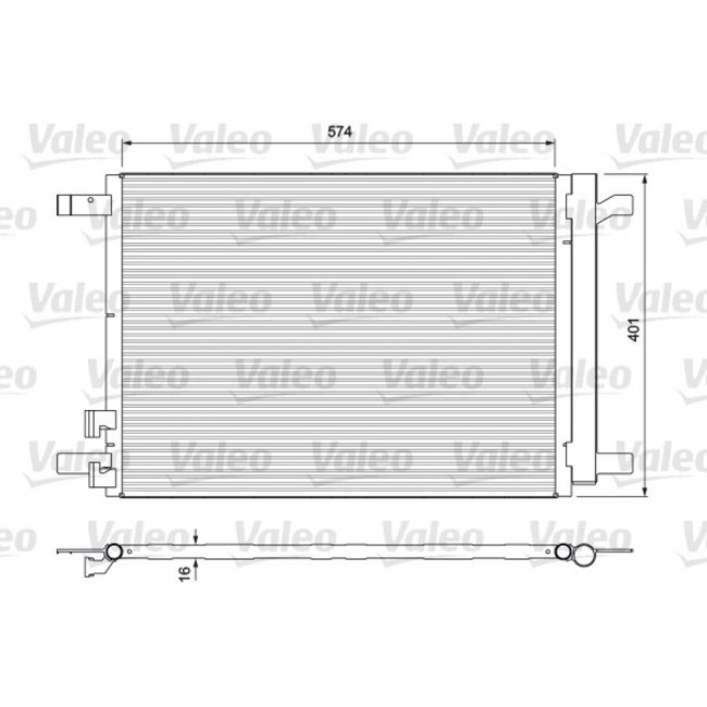Condenseur Valeo 814375