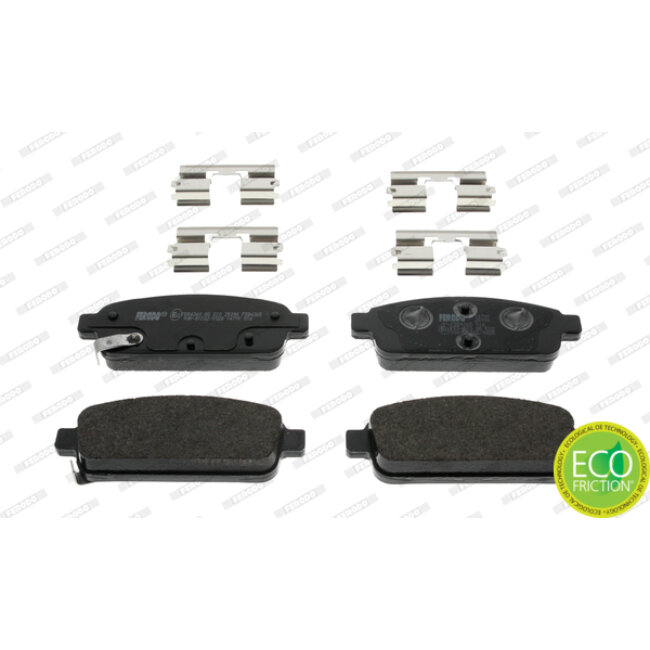 4 Plaquettes De Frein Ferodo Fdb4265