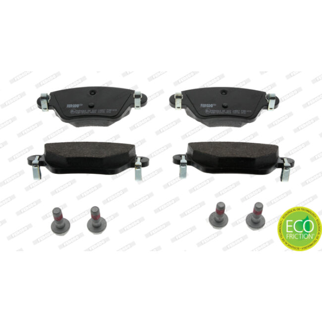 4 Plaquettes De Frein Ferodo Fdb1416