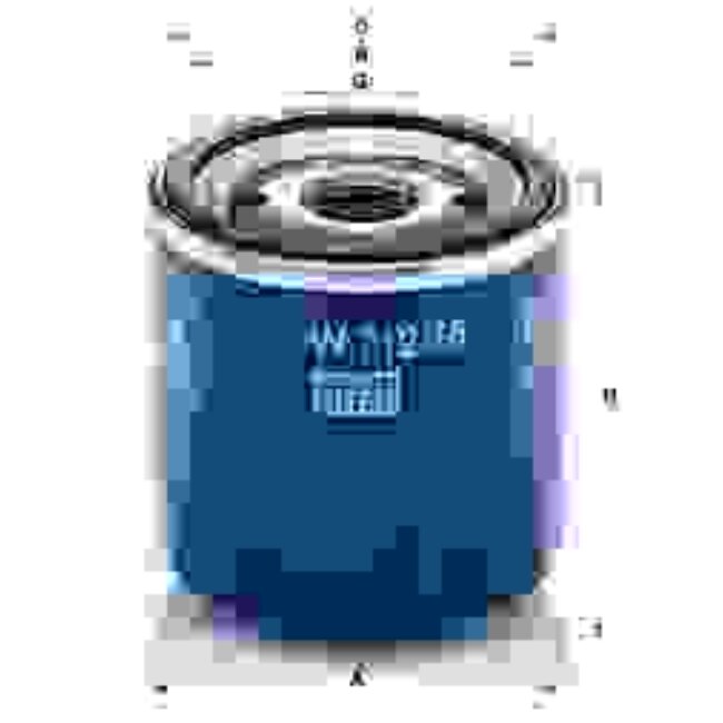 Filtre À Huile Mann-filter W712/16