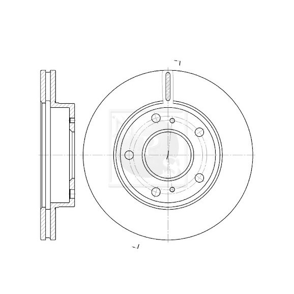 1 Disque De Frein Nps N330n93