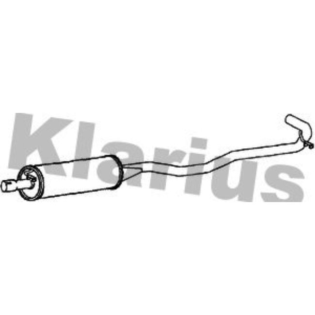 Silencieux Intermédiaire Klarius 250784