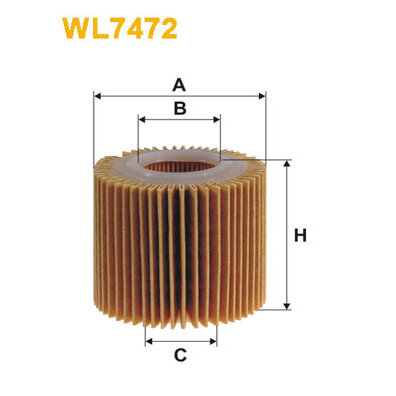 Filtre À Huile Wix Wl7472