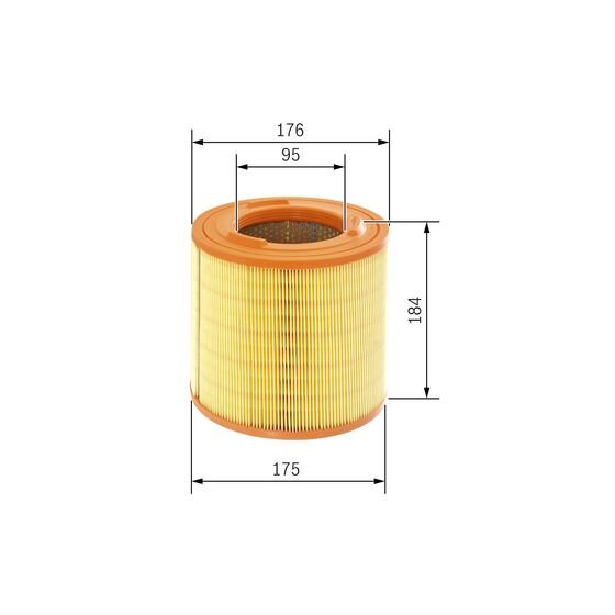 Filtre À Air Bosch S0183
