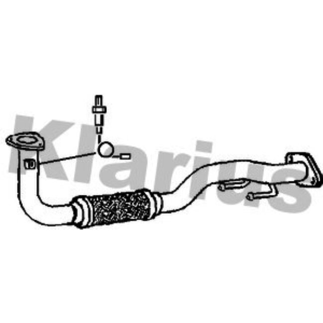 Tuyau Avant Pour Catalyseur Klarius 301881