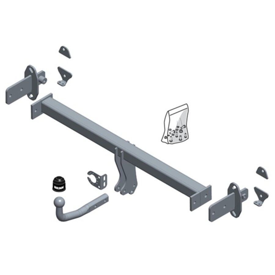 Attelage Démontable Avec Outil Brink 609100