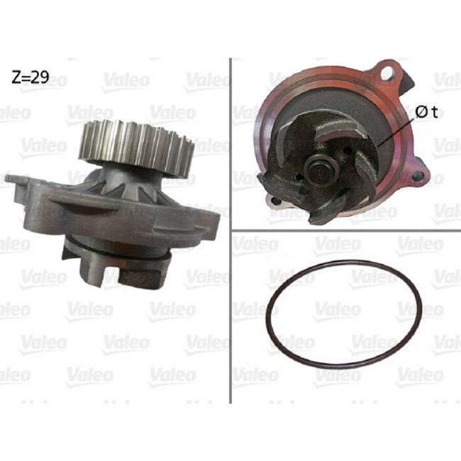 Pompe À Eau Valeo 506336