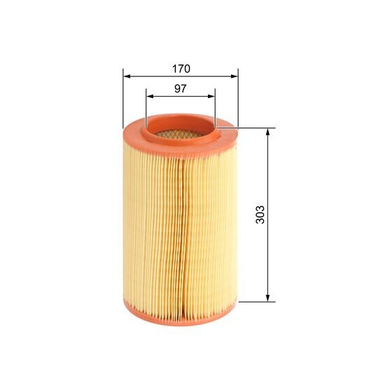 Filtre À Air Bosch S0059