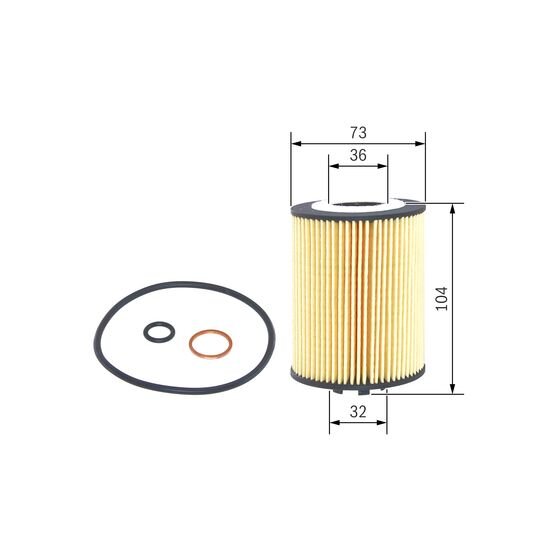 Filtre À Huile Bosch F026407010