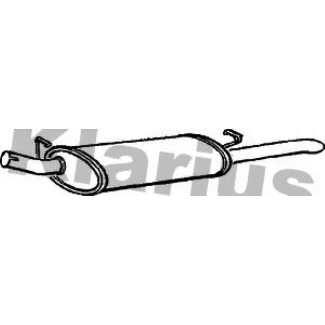 Silencieux Arrière Klarius 220262