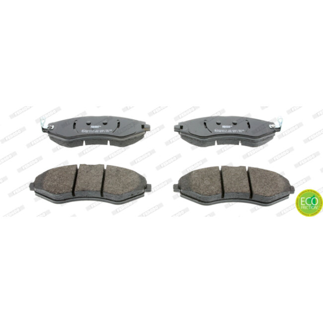 4 Plaquettes De Frein Ferodo Fdb1905