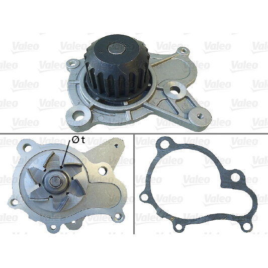 Pompe À Eau Valeo 506814