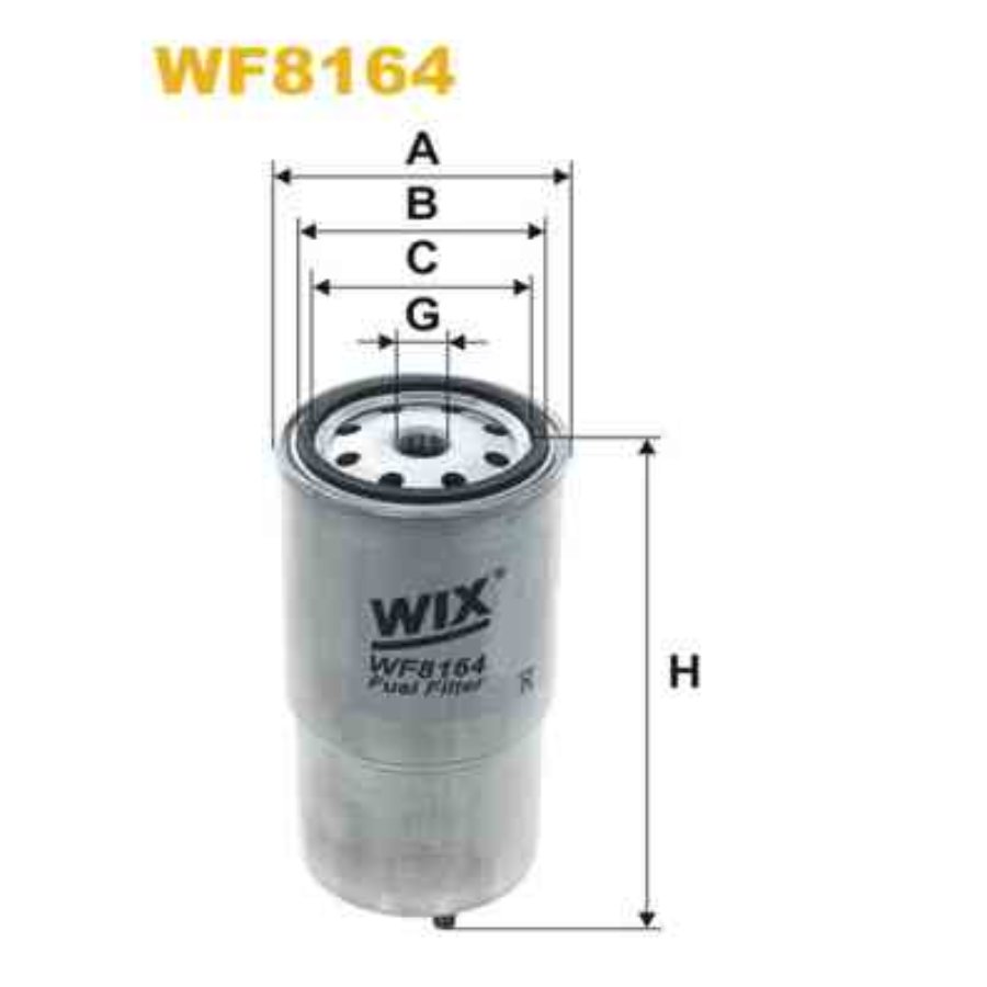 Filtre À Carburant Wix Wf8164