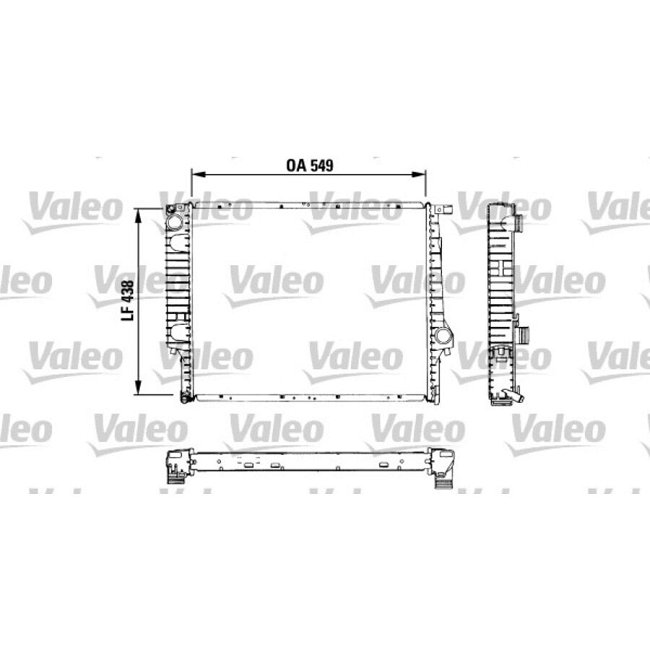 Radiateur De Refroidissement Valeo 819422