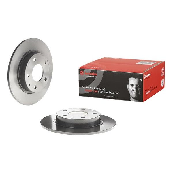 2 Disques De Frein Brembo Vernis Uv 08.c653.11