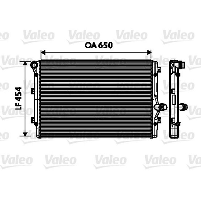 Radiateur De Refroidissement Valeo 734333