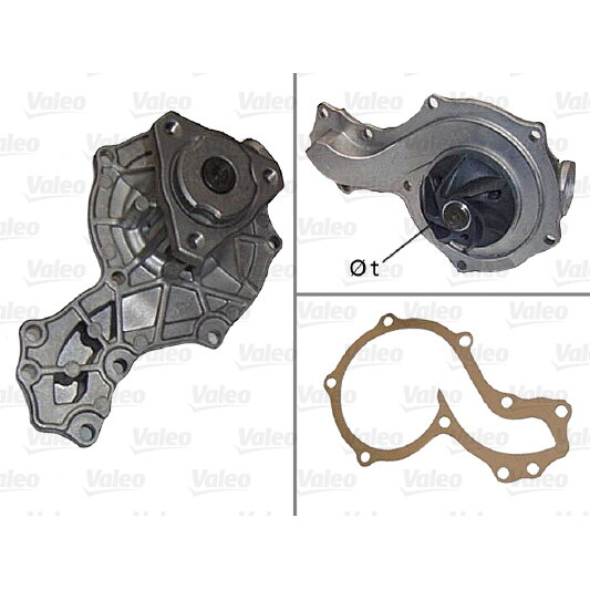 Pompe À Eau Valeo 506066