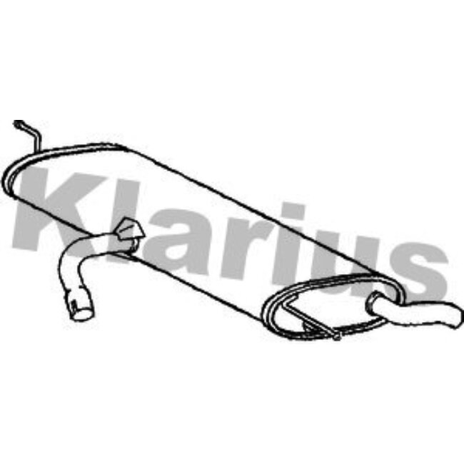 Silencieux Arrière Klarius 221074