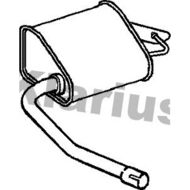 Silencieux Arrière Klarius 230813