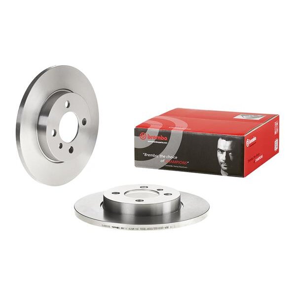 2 Disques De Frein Brembo 08.3068.10