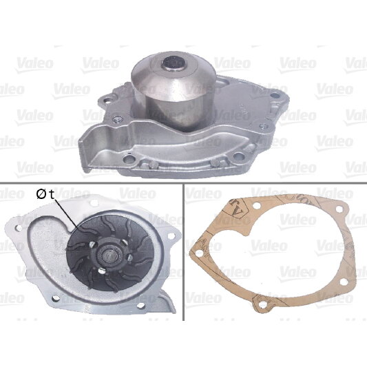 Pompe À Eau Valeo 506698