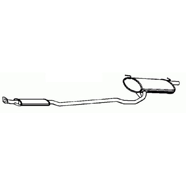Tube D'échappement Nps T430a147