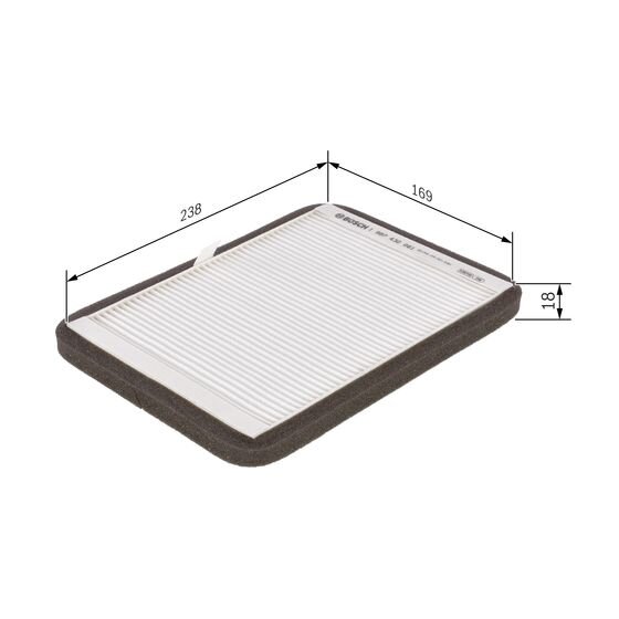 Filtre D'habitacle Bosch M2061
