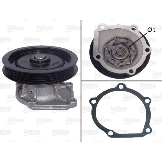 Pompe À Eau Valeo 506610