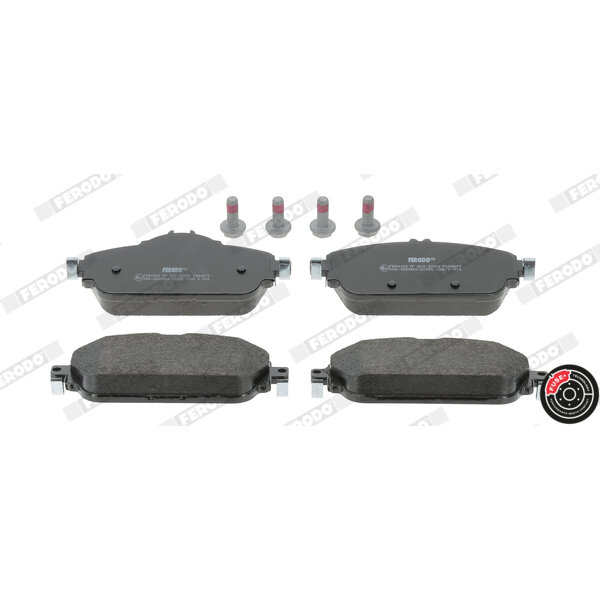 4 Plaquettes De Frein Ferodo Fdb4870