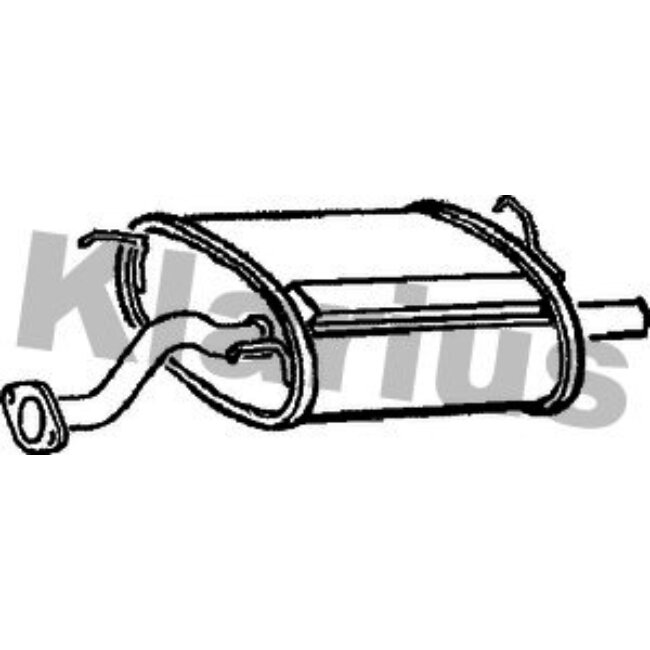 Tube D'échappement Klarius 230487