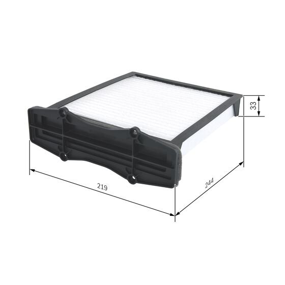 Filtre D'habitacle Pollen Bosch M2116