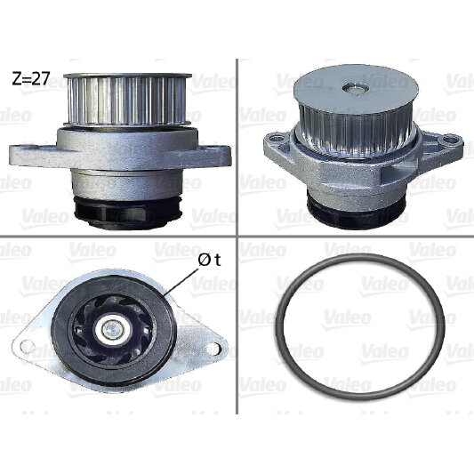 Pompe À Eau Valeo 506578