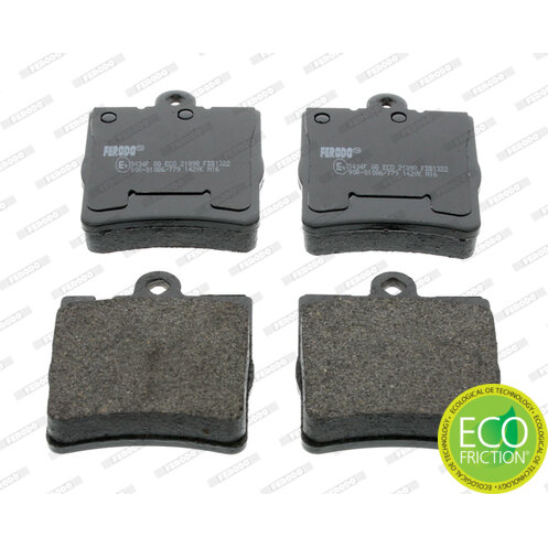4 Plaquettes De Frein Ferodo Fdb1322