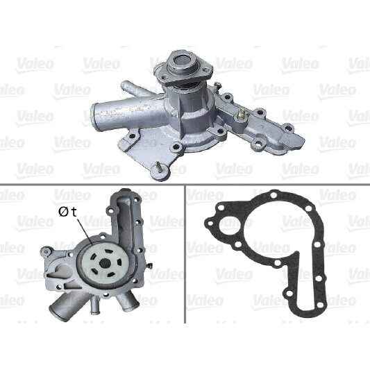 VALEO  Pompe &agrave; eau 506861 ALFA ROMEO SPIDER