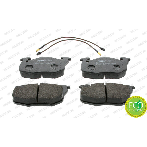 4 Plaquettes De Frein Ferodo Fdb393
